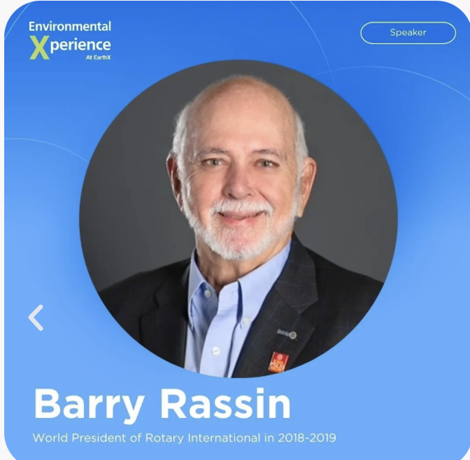 Barry Rassin, speaker at The Environmental Xperience at EarthX